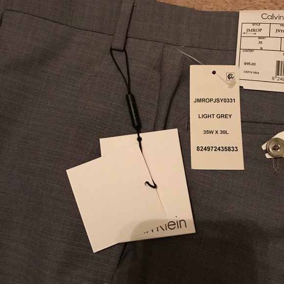 Calvin Klein Slim fit dress pants - Picture 4 of 4
